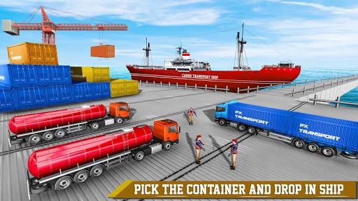 Cargo Transport Truck Driving - عکس بازی موبایلی اندروید
