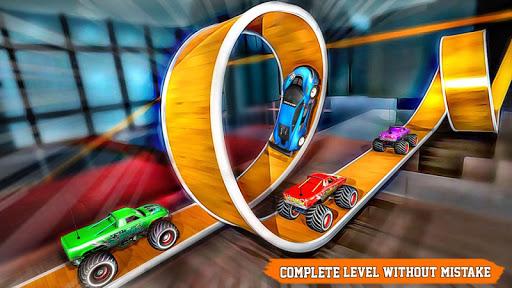 Toy Car Stunts GT Racing Games - Gameplay image of android game