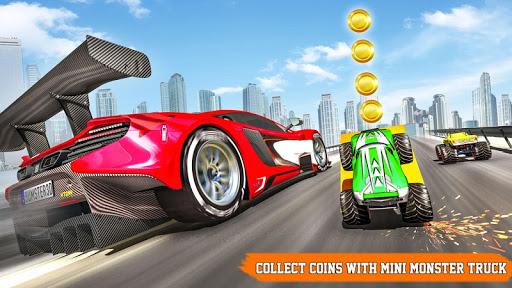 Toy Car Stunts GT Racing Games - Gameplay image of android game