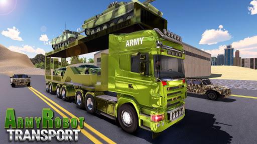 US Army Tank Robot Cargo Plane - عکس بازی موبایلی اندروید