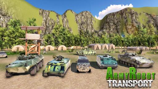 US Army Tank Robot Cargo Plane - عکس بازی موبایلی اندروید