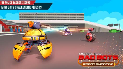 US Police Robot Shooting Games - عکس بازی موبایلی اندروید