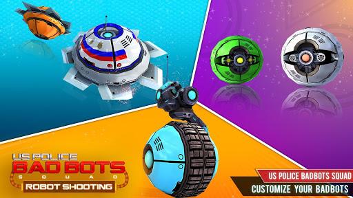 US Police Robot Shooting Games - عکس بازی موبایلی اندروید