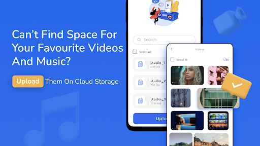 Cloud Storage: Cloud Drive App - عکس برنامه موبایلی اندروید
