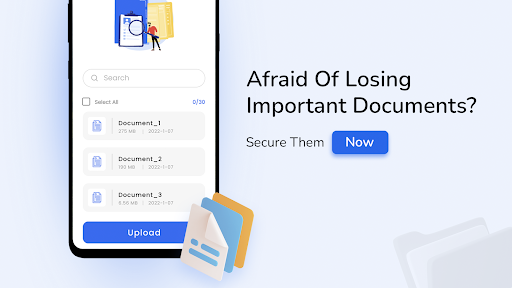 Cloud Storage: Cloud Drive App - عکس برنامه موبایلی اندروید