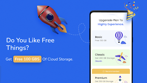 Cloud Storage: Cloud Drive App - عکس برنامه موبایلی اندروید