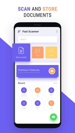 Fast PDF Scanner & Converter - Image screenshot of android app