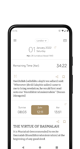 Fazilet Calendar: Prayer Times - عکس برنامه موبایلی اندروید