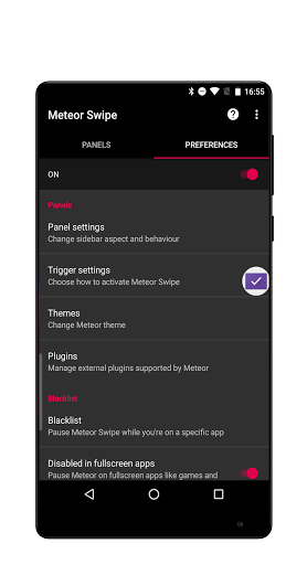 Meteor Swipe - Image screenshot of android app