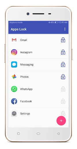 The Best SMS & Chat App Lock - Image screenshot of android app