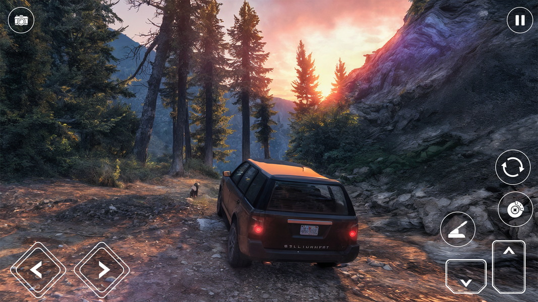 Offroad Jeep Driving : ۴X۴ Sim - عکس بازی موبایلی اندروید