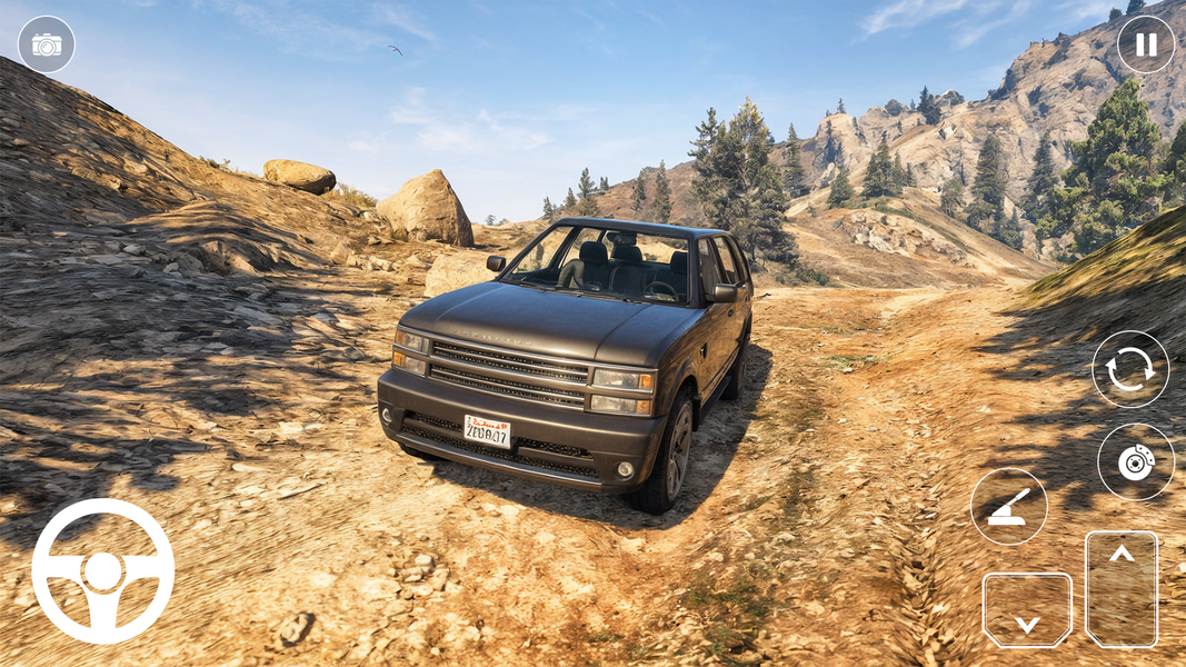 Offroad Jeep Driving : ۴X۴ Sim - عکس بازی موبایلی اندروید