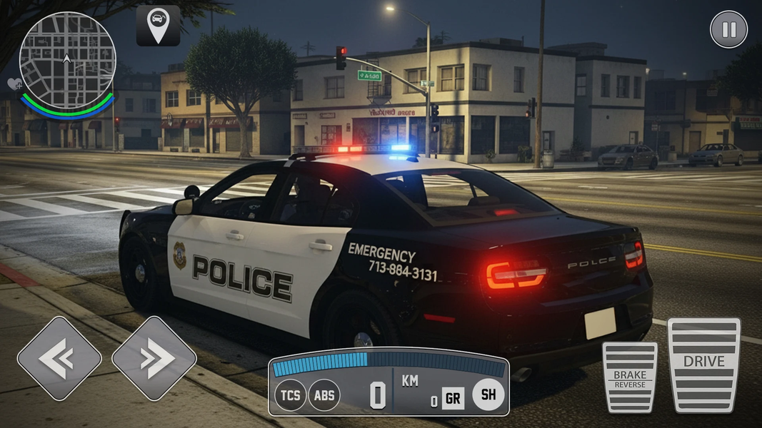 City Cop: Police Chase 3D Game - Gameplay image of android game