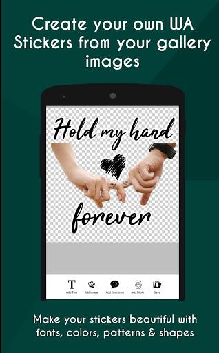 Sticker Maker WAStickerApps For WhatsApp - Creator - عکس برنامه موبایلی اندروید