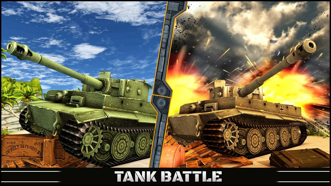 World War Army: Tank War Games - عکس بازی موبایلی اندروید