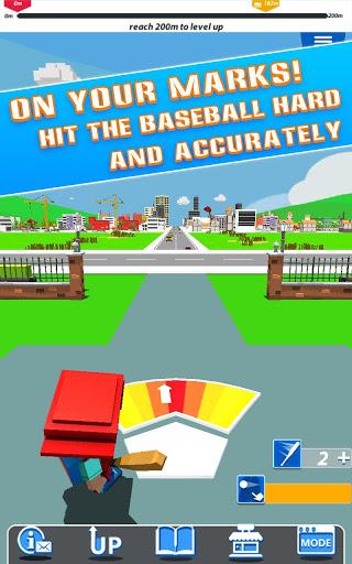 Fun Blocky Baseball Game - Gameplay image of android game