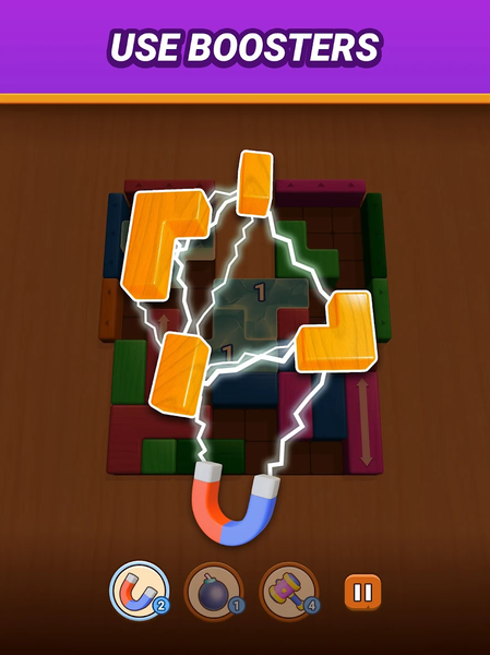 Brick Escape: Block Puzzle - عکس بازی موبایلی اندروید