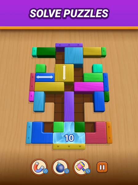 Brick Escape: Block Puzzle - عکس بازی موبایلی اندروید