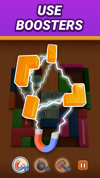Brick Escape: Block Puzzle - عکس بازی موبایلی اندروید