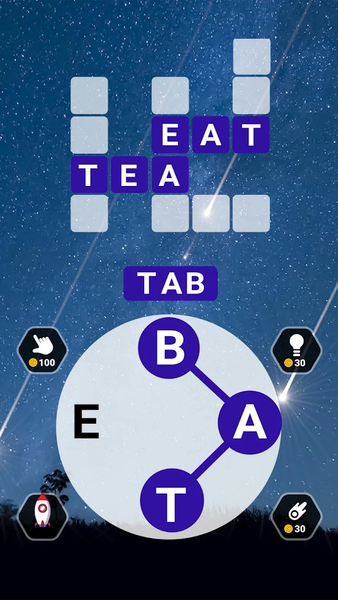 Word Galaxy Challenge - Gameplay image of android game