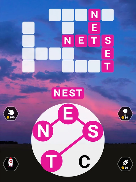 Word Galaxy Challenge - عکس بازی موبایلی اندروید