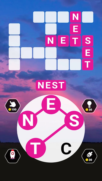 Word Galaxy Challenge - عکس بازی موبایلی اندروید