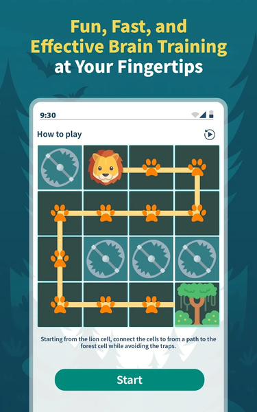 IQ Brain Training - عکس برنامه موبایلی اندروید