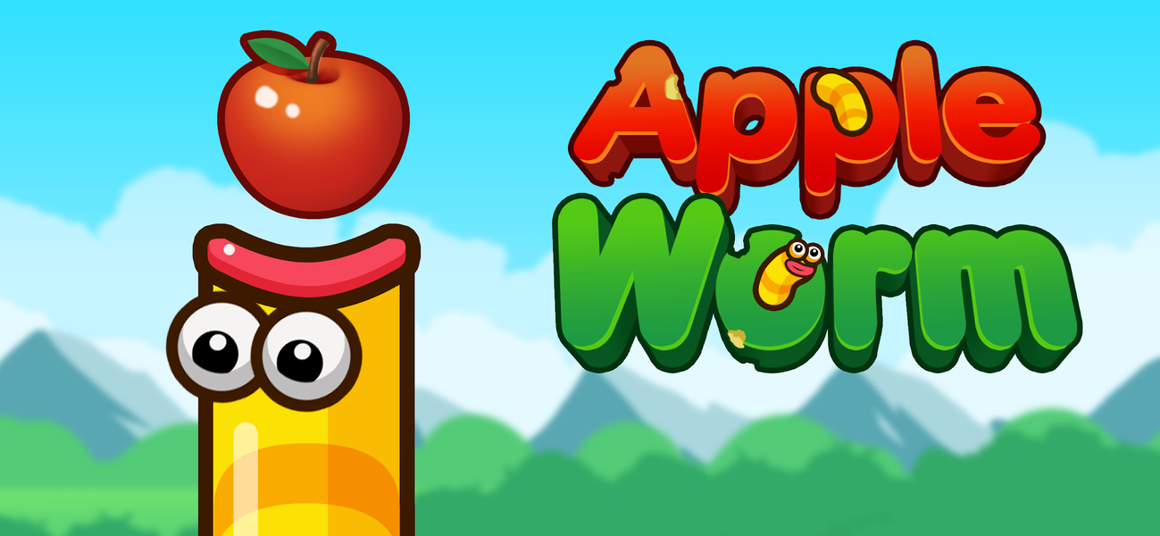 Apple Worm - Gameplay image of android game