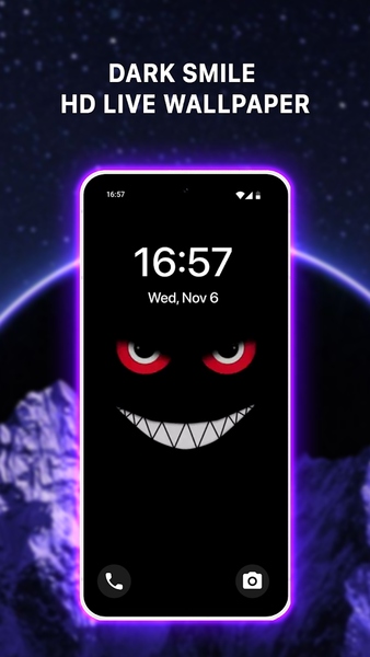 Silly Smile Live Wallpaper 4K - عکس برنامه موبایلی اندروید