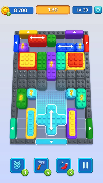 Block Out Color Puzzle Game - عکس بازی موبایلی اندروید