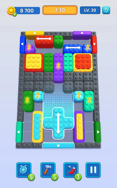 Block Out Color Puzzle Game - عکس بازی موبایلی اندروید