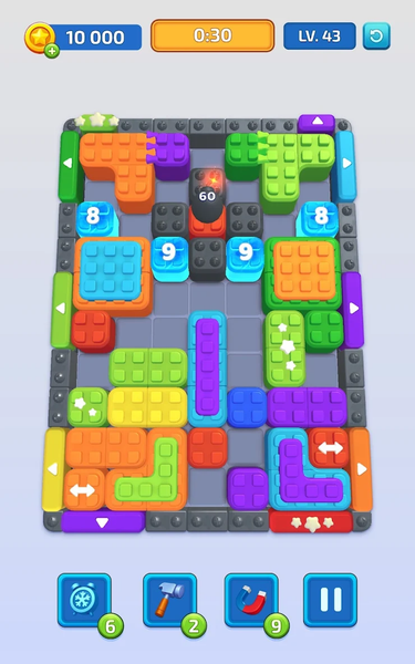 Block Out Color Puzzle Game - عکس بازی موبایلی اندروید