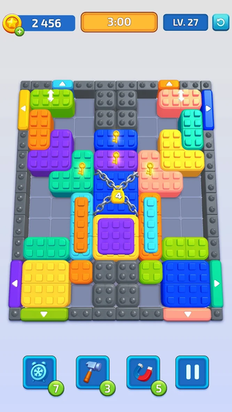 Block Out Color Puzzle Game - عکس بازی موبایلی اندروید
