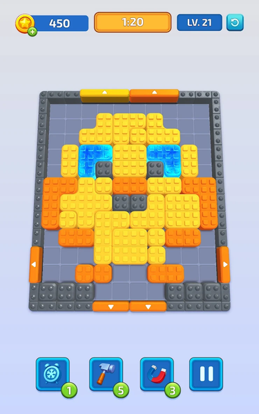 Block Out Color Puzzle Game - عکس بازی موبایلی اندروید