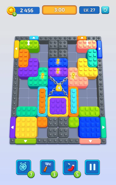 Block Out Color Puzzle Game - عکس بازی موبایلی اندروید