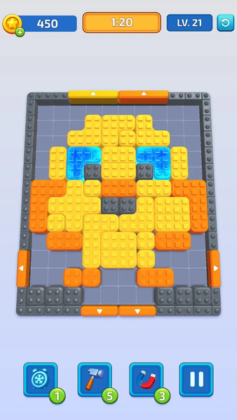 Block Out Color Puzzle Game - عکس بازی موبایلی اندروید