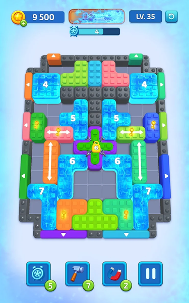 Block Out Color Puzzle Game - عکس بازی موبایلی اندروید