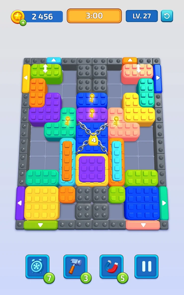 Block Out Color Puzzle Game - عکس بازی موبایلی اندروید