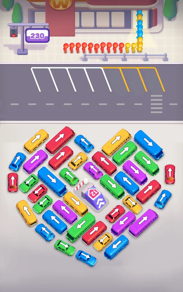 Bus Away: Traffic Jam - Gameplay image of android game