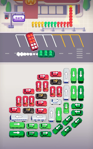 Bus Away: Traffic Jam - Gameplay image of android game