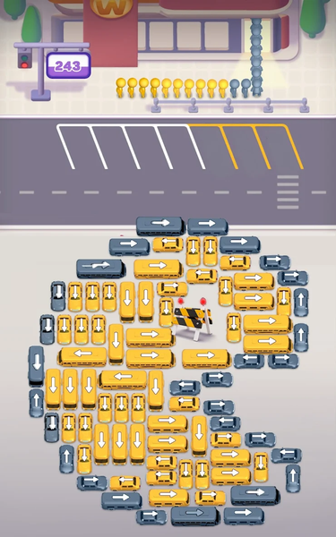 Bus Away: Traffic Jam - Gameplay image of android game