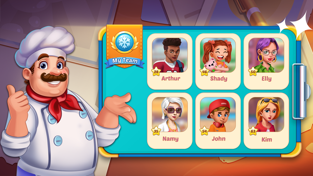 Cooking Land: Master Chef - عکس بازی موبایلی اندروید