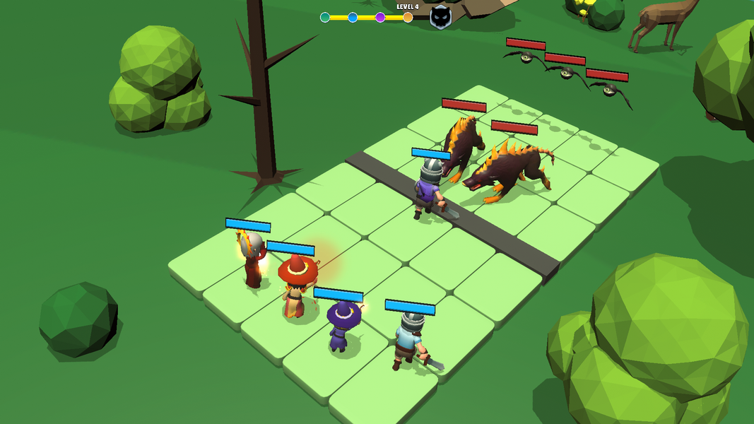 Fusion Monster - Fantasy War - Gameplay image of android game