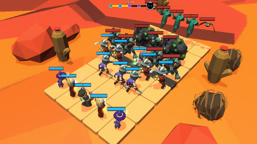 Fusion Monster - Fantasy War - Gameplay image of android game