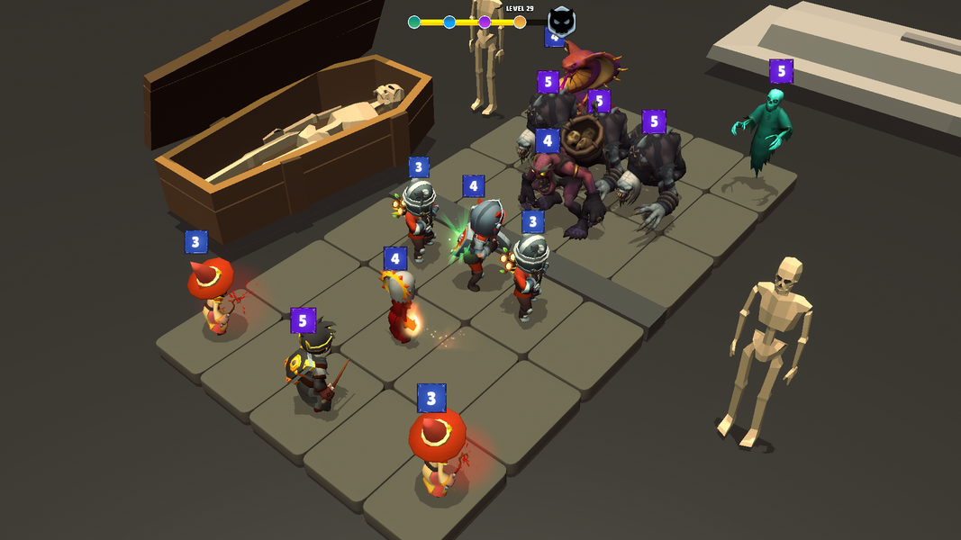 Fusion Monster - Fantasy War - Gameplay image of android game