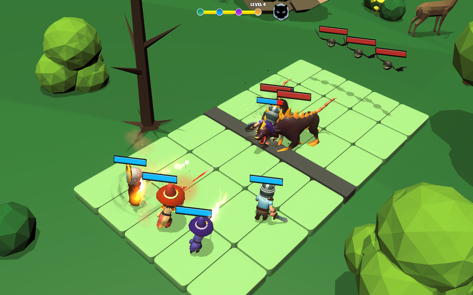 Fusion Monster - Fantasy War - Gameplay image of android game