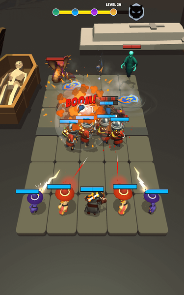 Fusion Monster - Fantasy War - Gameplay image of android game