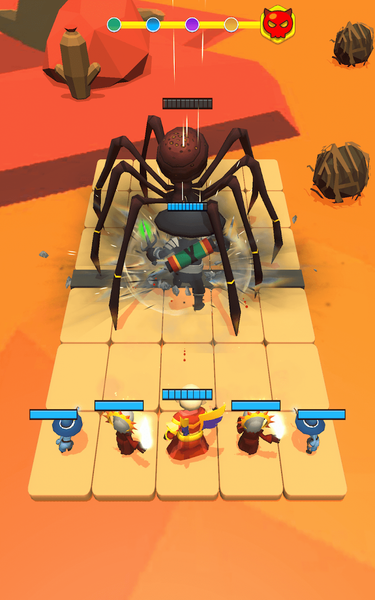 Fusion Monster - Fantasy War - Gameplay image of android game