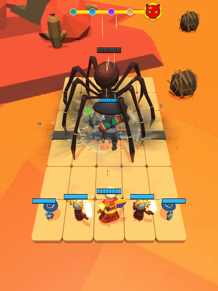 Fusion Monster - Fantasy War - Gameplay image of android game