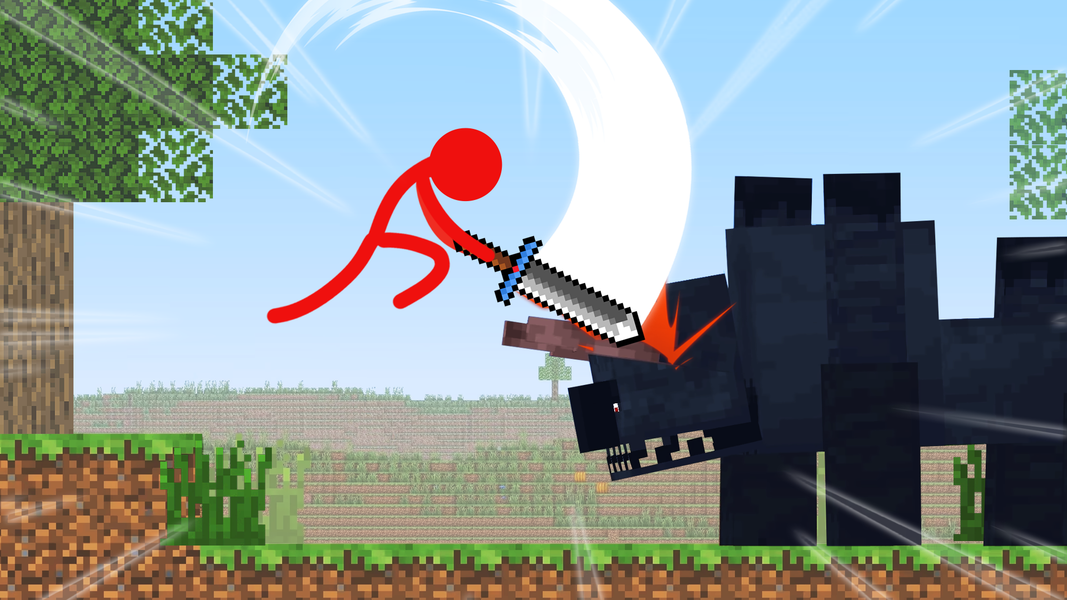 Stickman VS Monsters - عکس بازی موبایلی اندروید